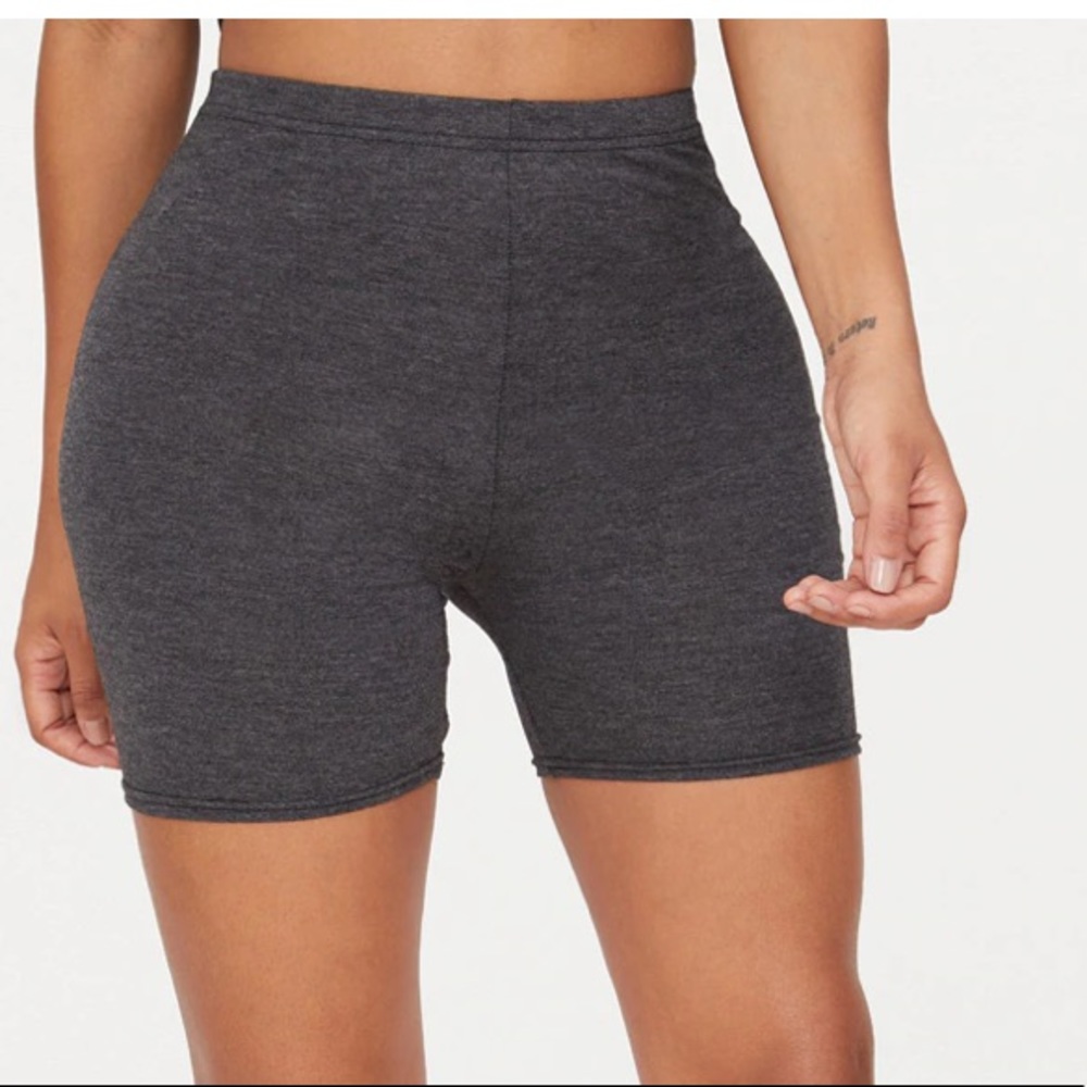 NEW Charcoal Cycling Shorts by PrettyLittleThing